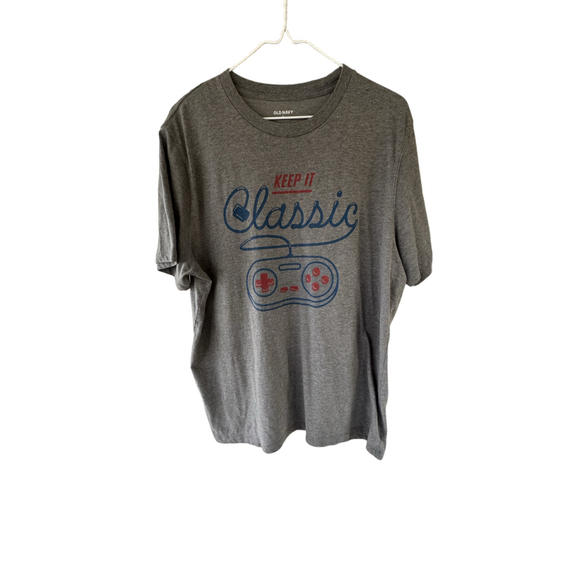 Old Navy Other - Old Navy “Keep it Classic” Game‎ Controller T-Shirt Men Sz XL